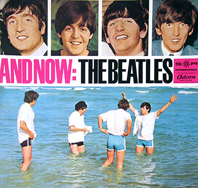 THE BEATLES - And Now: The Beatles album front cover vinyl record